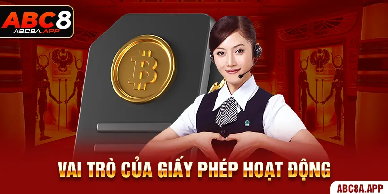 Vai trò của giấy phép hoạt động